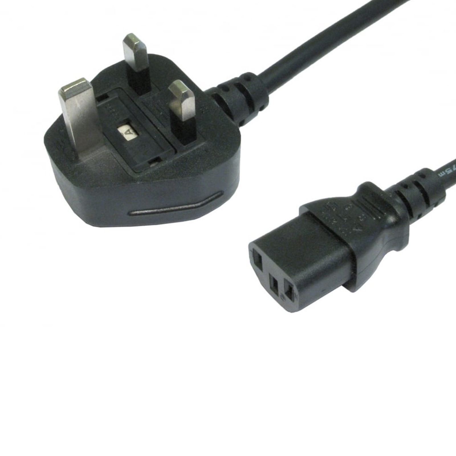 Image of TARGET UK Mains to IEC Kettle 10m Black OEM Power Cable