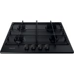 Hotpoint PPH 60P F NB Black Built-in 55 cm Gas 4 zone(s)