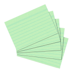 Herlitz 1150556 index card Green 1 pc(s)