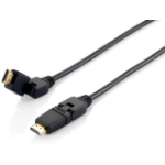 Equip Swivel HDMI 2.0 Cable, 5m, Swivel plug