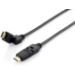 Equip 119363 Cable HDMI 2.0 giratorio, 3,0 m, conector giratorio, 4K/60 Hz