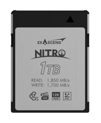 Exascend Nitro 1 TB CFexpress Type B 3D TLC NAND