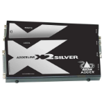 ADDER AdderLink X2 Silver. PS/2 KVM & RS232 CATx Extender. 300 Mtr