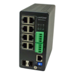 Lantronix SISPM1040-582-LRT network switch Black