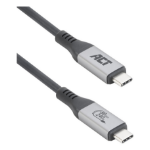 ACT USB4 80Gbps Thunderbolt 5 240W USB Type-C kabel, USB-IF gecertificeerd, 1,5 meter