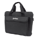 Manhattan London Laptop Bag 12.5", Top Loader, Accessories Pocket, Shoulder Strap (removable), Notebook Case, Black, Three Year Warranty