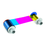 Fargo Fargo 84814 YMCFK Full Colour Ribbon with UV Panel (500 Prints)