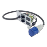 APC Symmetra RM 230V achterplaatkit m/(2) IEC320 C19 en (1) IEC 60309