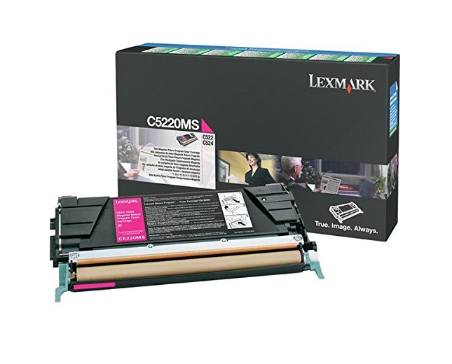 Image of Lexmark C5220MS Toner-kit magenta return program. 3K pages ISO/IEC 197