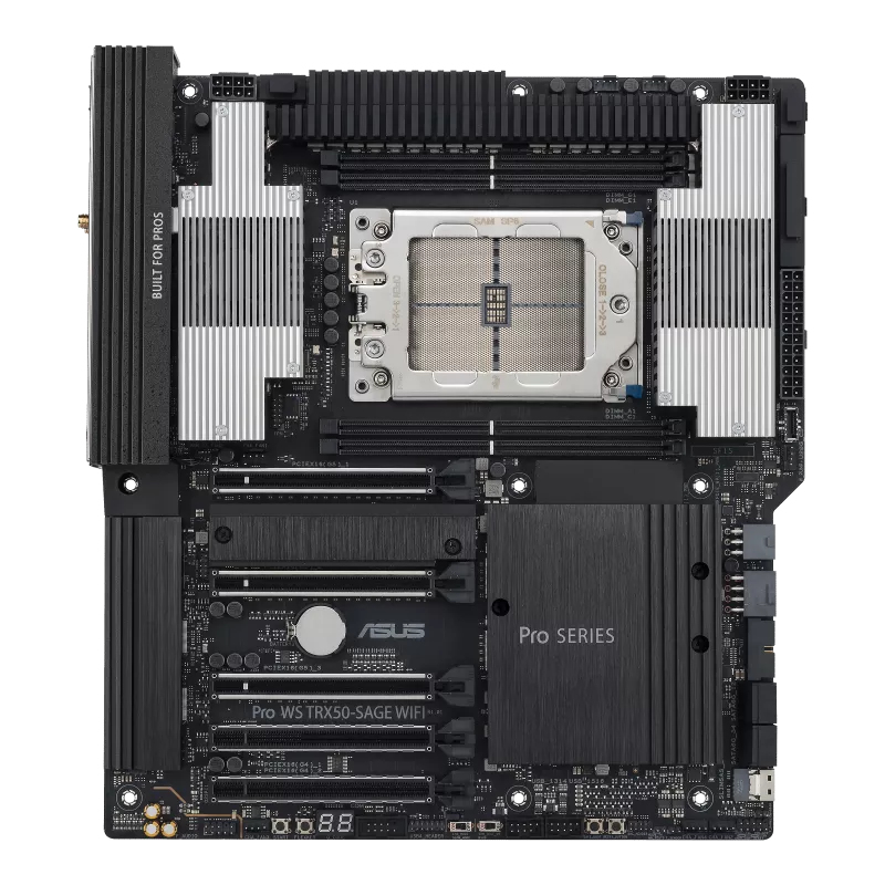 Image of ASUS Pro WS TRX50-SAGE WIFI AMD TRX50 Socket sTR5 SSI CEB
