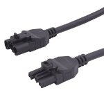 Videk Desk Power Inter Connect Cable GST Plug to Socket Cable 2m