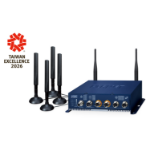 PLANET Industrial/Vehicle 5G NR Cellular Wireless Gateway with M12 PoE+ gateway/controller 1000 Mbit/s