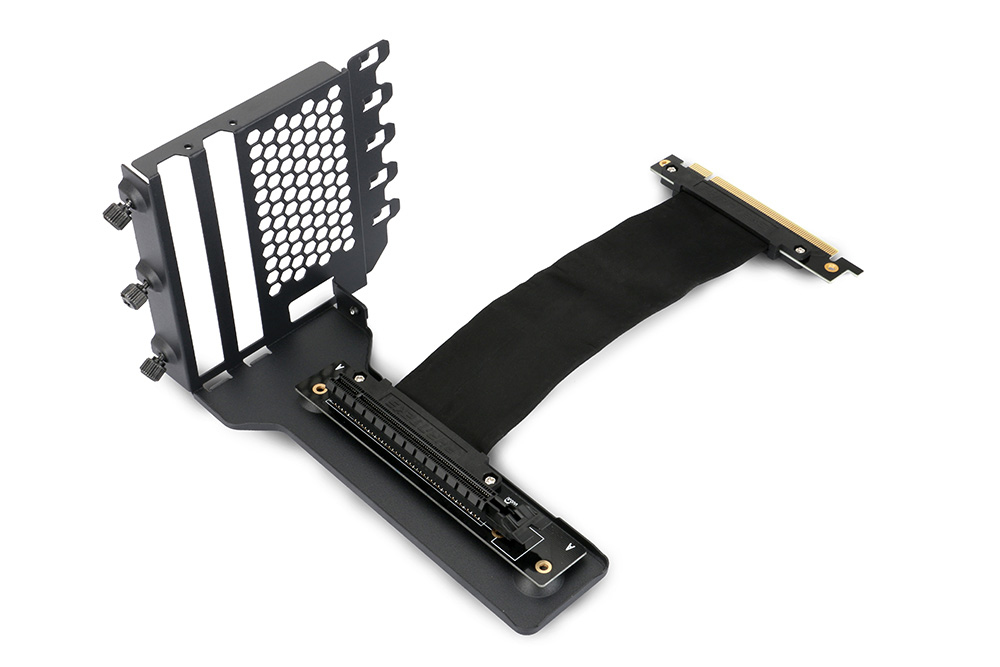 PH-VGPUKT02 PHANTEKS Vertical GPU Bracket  Flatline 220mm PCI-E x 16 Riser Cable Kit