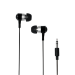 LogiLink HS0015A headphones/headset Wired In-ear Music Black