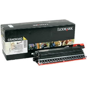 Lexmark C540X34G Developer unit yellow, 30K pages/5% for Lexmark C 540/544/546