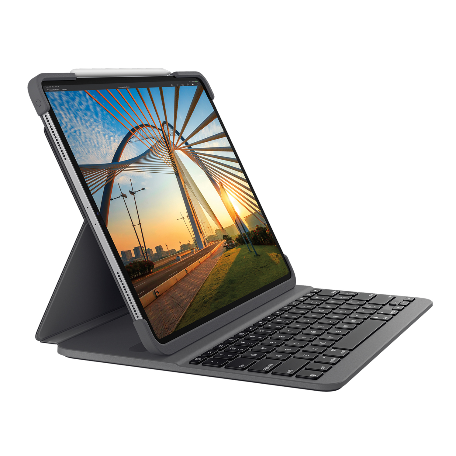 Image of Logitech Slim Folio Pro for iPad Pro 12.9-inch (3rd and 4th gen)