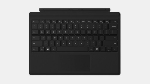 Microsoft Surface Pro Type Cover keyboard QWERTZ German Black