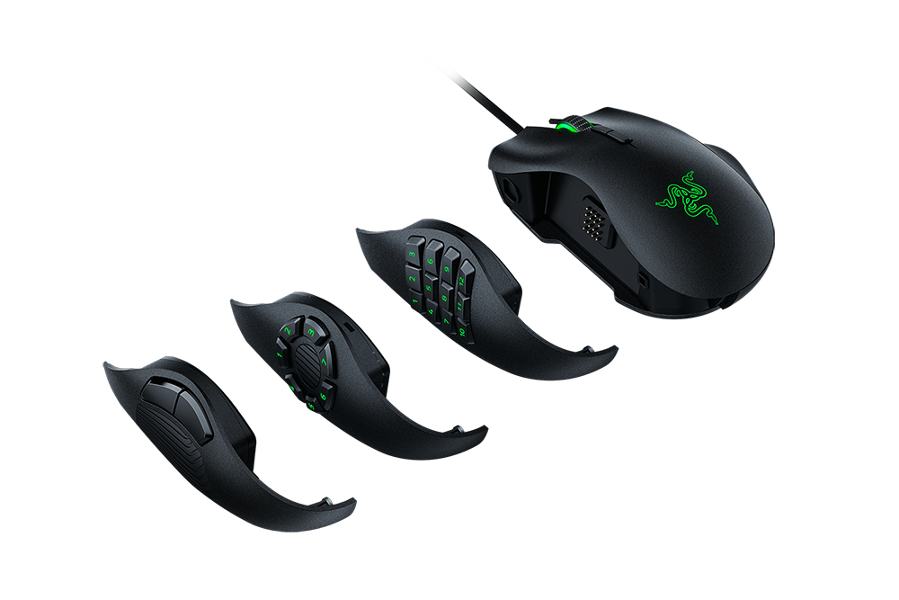 Image of Razer Naga Trinity mouse Right-hand USB Type-A Optical 16000 DPI