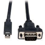 Tripp Lite P586-006-VGA Mini DisplayPort to VGA Active Adapter Cable (M/M), 6 ft. (1.8 m)