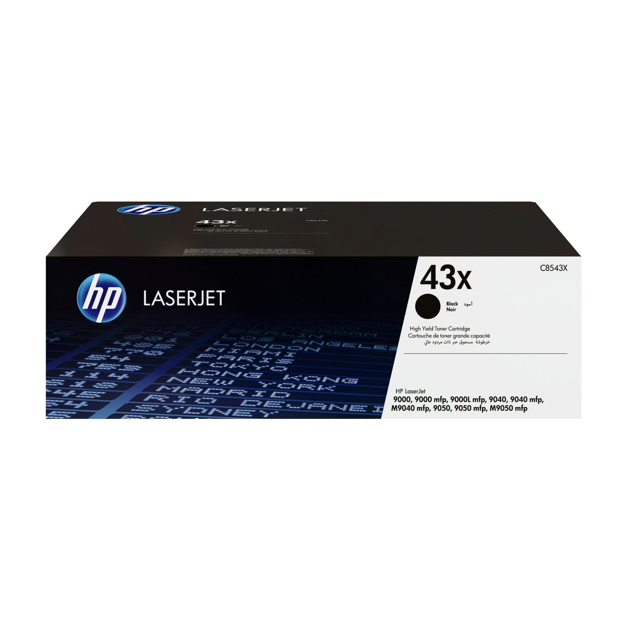 HP C8543X/43X Toner cartridge black high-capacity, 30K pages ISO/IEC 19752 for Canon LBP-5060/Troy 9000