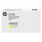 HP Q6462AC/644A Toner cartridge yellow Contract, 12K pages/5% for HP Color LaserJet 4730