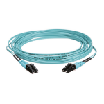 Panduit FX2ERLNLNSNM005 InfiniBand/fibre optic cable 5 m LC OM3 Aqua colour