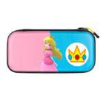 PDP Slim Deluxe: Royal Princess Peach Hardshell case Nintendo Blue, Pink
