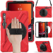 JLC Samsung Tab S9 FE S8 S7 Wolverine Case with Screen Red