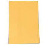 CTS Wholesale Square Cut Folder Pack of 100 - Yellow