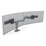 HAT Design Works E5 Dual Dynamic Wide 44" Desk White