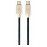 Gembird CC-USB2PD60-CMCM-1M USB cable USB 2.0 USB C Black