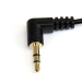 StarTech.com Cable de 91cm de Audio Estéreo 3,5mm Delgado de Ángulo Recto Acodado - Macho a Macho