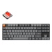 Keychron K1 Max keyboard Universal USB + RF Wireless + Bluetooth QWERTY UK English Black