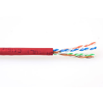 ACT CAT6 U/UTP PVC soepel patch rood 305 m