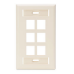 Leviton 42080-6TS wall plate/switch cover Almond