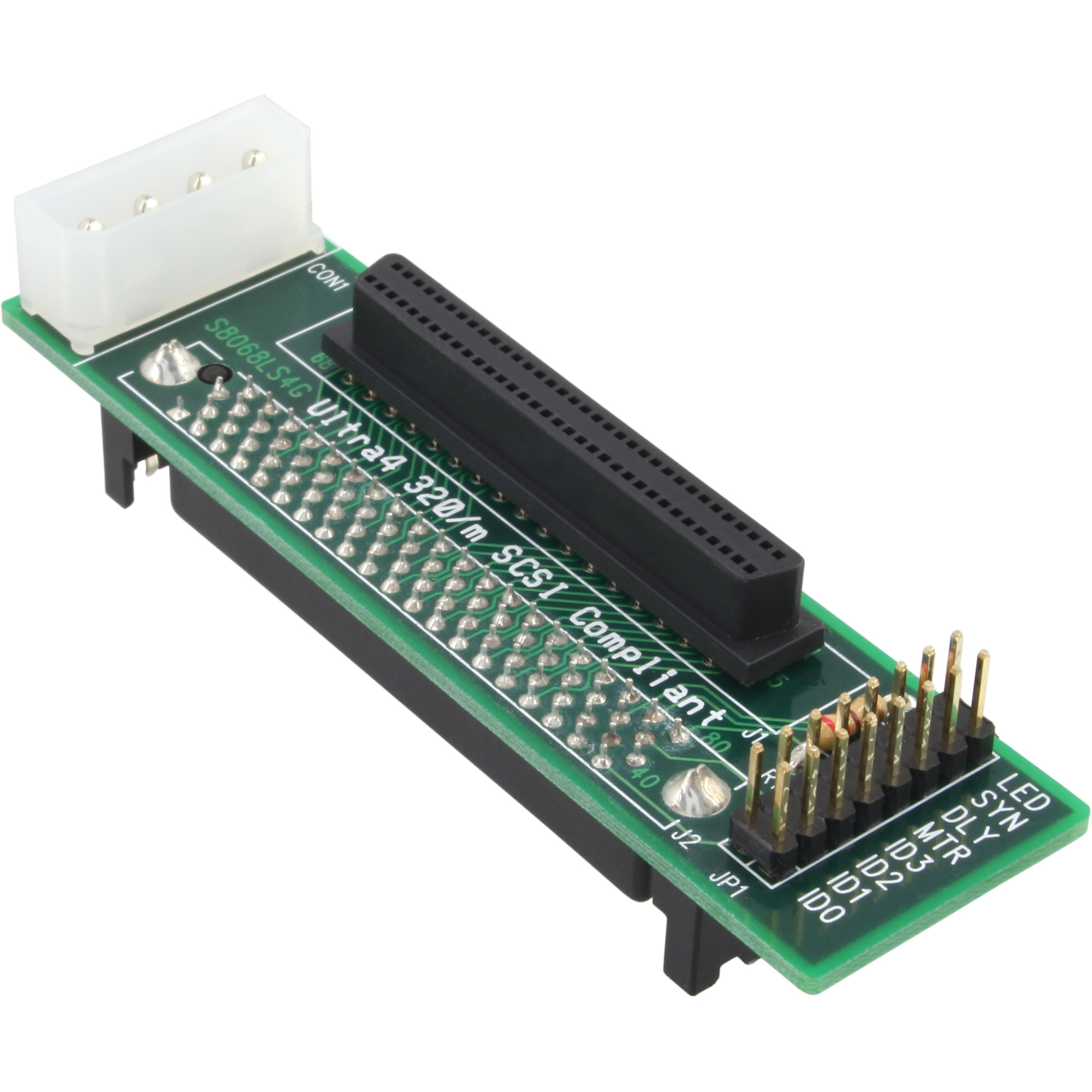 82680 INLINE INC SCSI-SCA U320 Adapter - 80pol Buchse auf 68pol mini Sub D Buchse