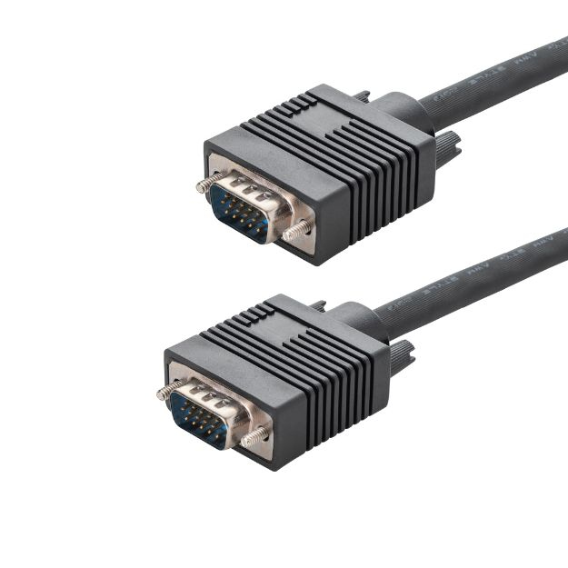 Connektgear Men's 1M Vga Monitor Connector Cable - To - Fully Wire
