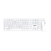 Stealth Wireless Mouse & Keyboard - Whit