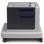 HP LaserJet Color 500-sheet Paper Feeder and Cabinet