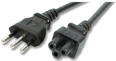 Image of Microconnect PE100830 power cable Black 3 m C5 coupler