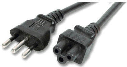 Microconnect PE100830 power cable Black 3 m C5 coupler