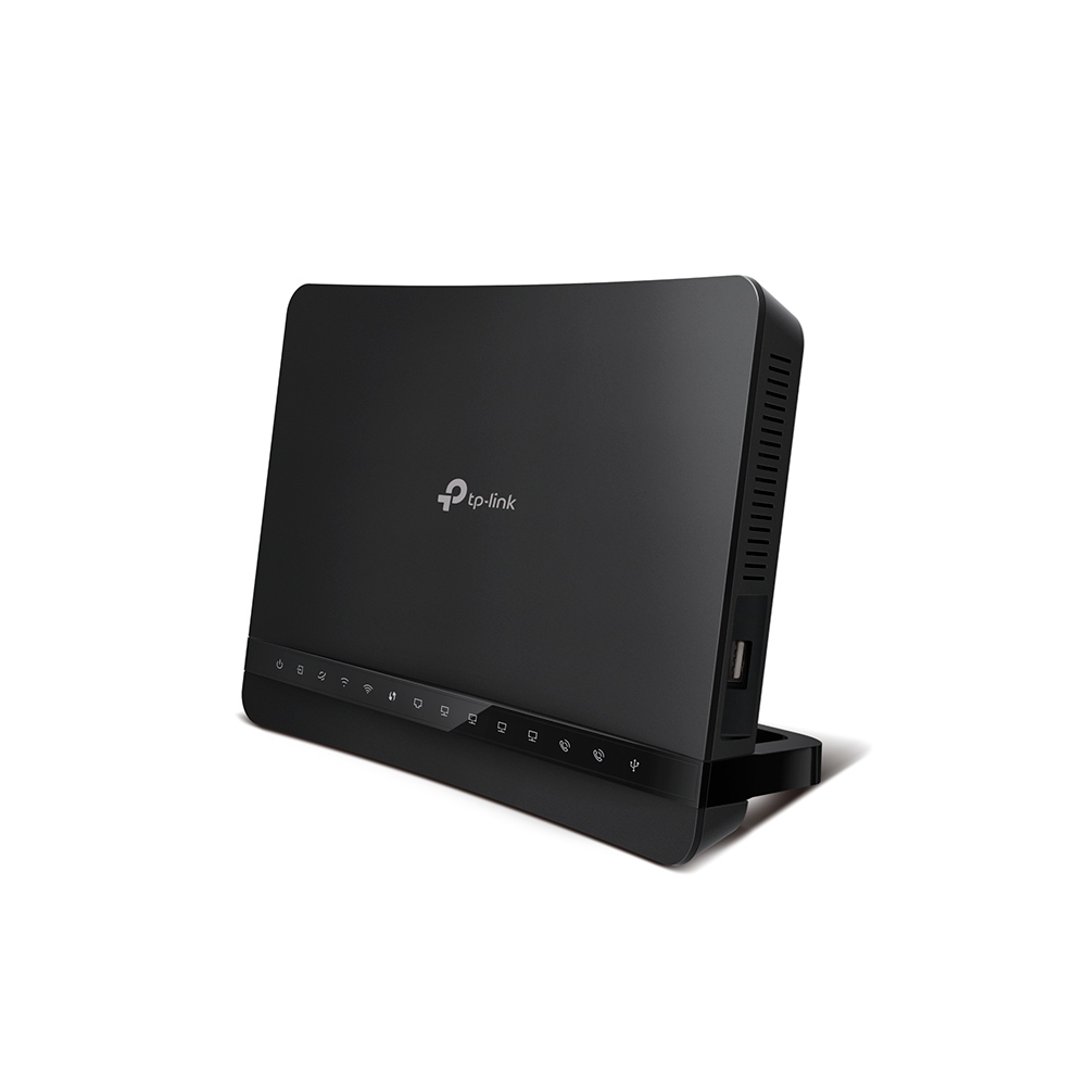 TP-Link VR1200v wired router Black