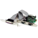 StarTech.com 2S1P Native PCI Express Parallel Serial Combo Card with 16550 UART