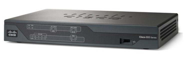 Cisco C887 wired router Fast Ethernet Grey