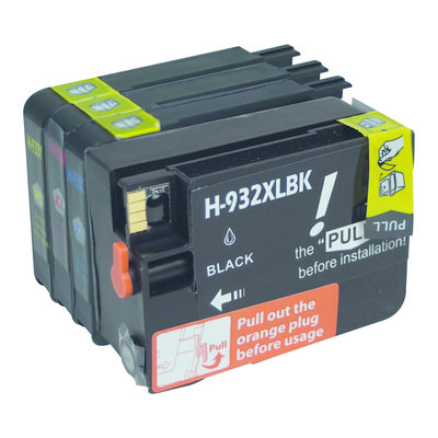 Image of MediaRange MRHP932B933C ink cartridge 4 pc(s) Standard Yield Photo...