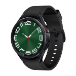 Samsung Galaxy Watch6 Classic SM-R965FZKAEUA smartwatch / sport watch 3.81 cm (1.5") OLED 47 mm Digital 480 x 480 pixels Touchscreen 4G Black Wi-Fi GPS (satellite)