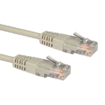 Cables Direct 2m Cat5e networking cable Grey U/UTP (UTP)