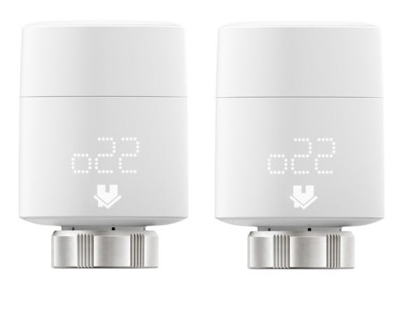 Image of tado° Smart Rad Thermostat - Duo Pack