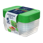 Sistema 870ml Meal Nest It Pk5