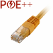 Cablenet 3m Cat6 RJ45 Yellow U/UTP PVC 24AWG Flush Moulded Booted Patch Lead